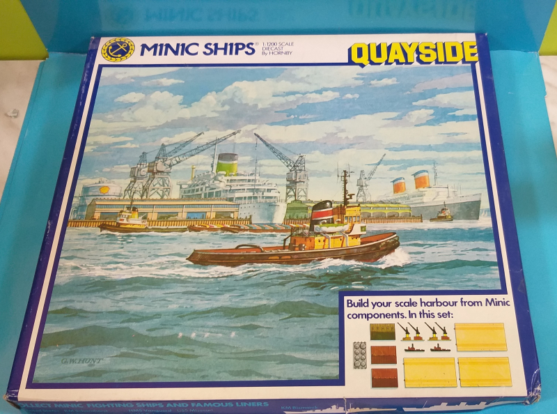Minic Ships Quayside (1 Set) Hornby / Rovex 905